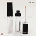 Plastic clear square eyeliner tube/bottle